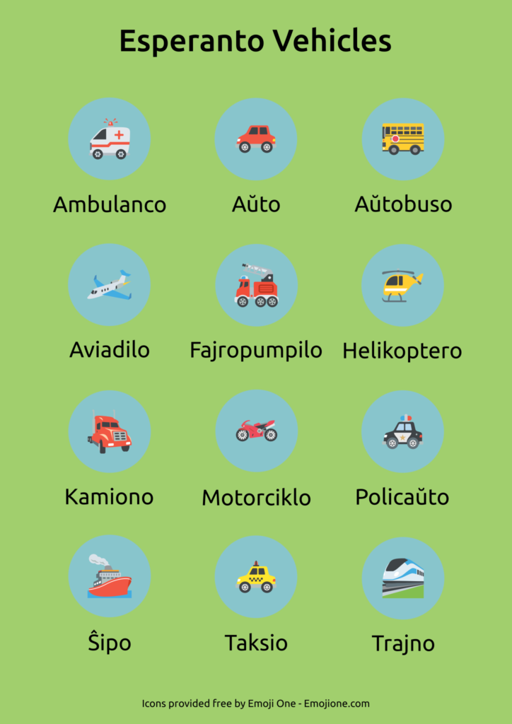 Esperanto Vehicles