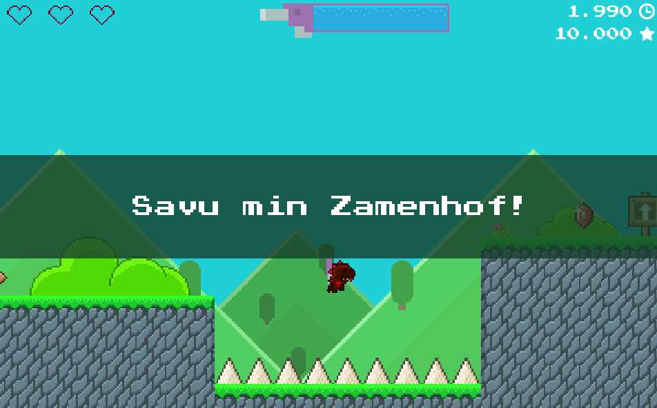 Super Jetpack Lizard Savu Min Zamenhof