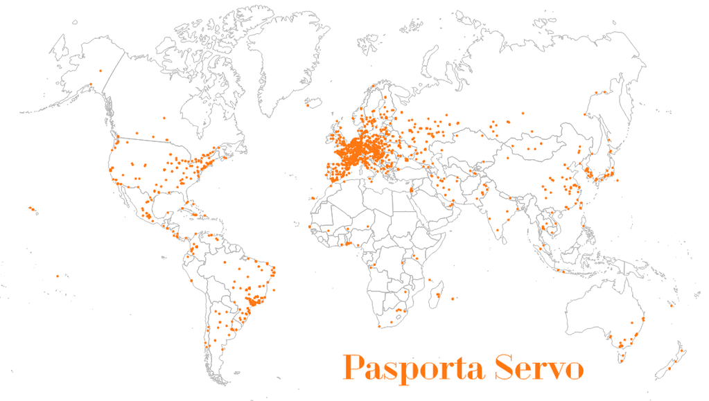 Pasporta Servo map 2015